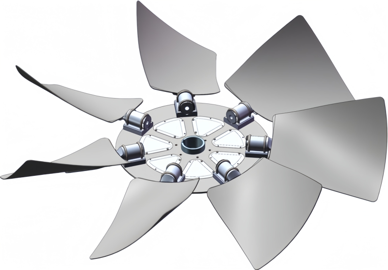 冷卻塔降噪用超靜音風機